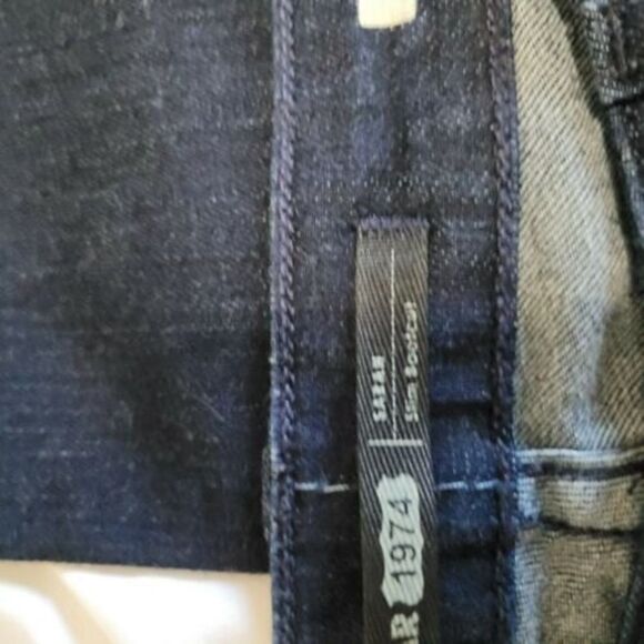 Big Star Blue Dark Wash Sarah Slim Bootcut Size 28P - Picture 5 of 10